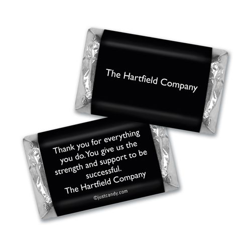 Personalized Business Promotional Business Card Hershey's Miniatures