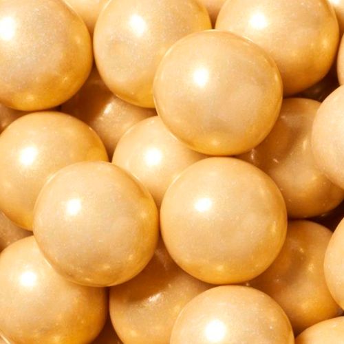 Gold Shimmer 1-inch Gumballs