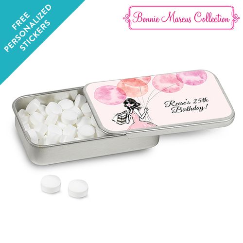 Bonnie Marcus Collection Personalized Mint Tin Blithe Spirit Birthday