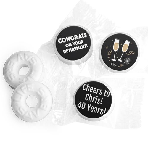 Personalized Bonnie Marcus Collection Retirement Cheers Life Savers Mints