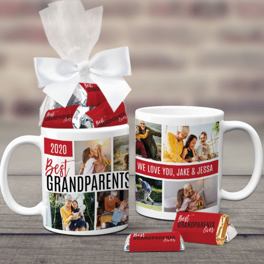 Personalized coffee mug for grandparents