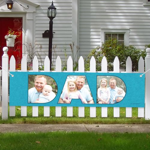 Personalized Photos Father's Day 5 Ft. Banner