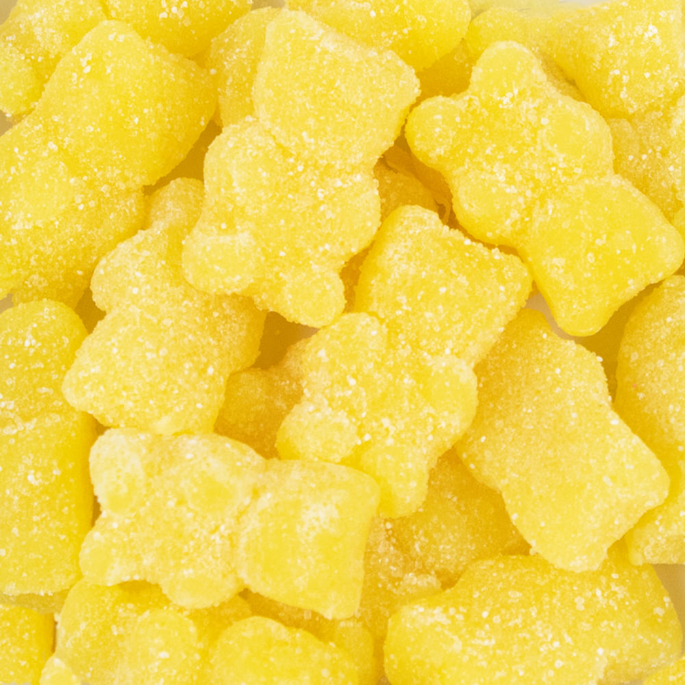 Sugar Coated Gummy Bear Candy - 100 Pc.