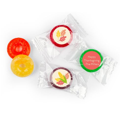 Personalized Bonnie Marcus Thanksgiving Happy Harvest Life Savers 5 Flavor Hard Candy