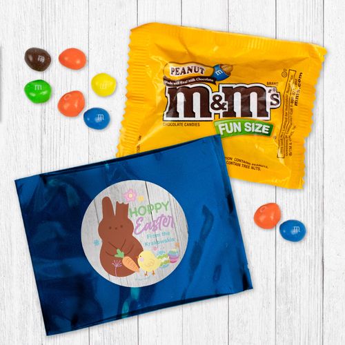 Personalized Easter Hoppy Easter Peanut M&Ms