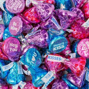 Valentine's Day Conversation Hershey's Milk Chocolate Kisses -10.1oz Bag