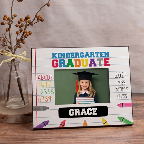 Personalized Graduation Crayons Picture Frame