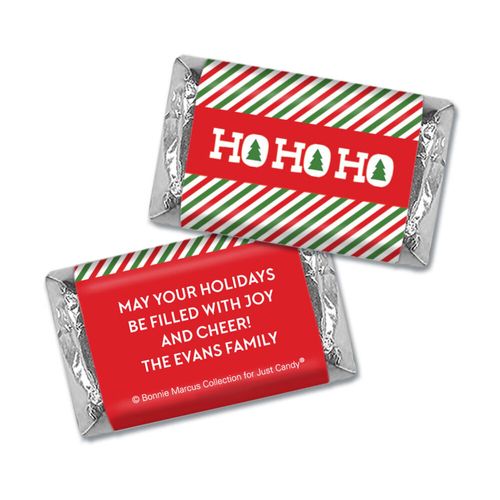 Personalized Bonnie Marcus Christmas Ho Ho Ho's Mini Wrappers Only