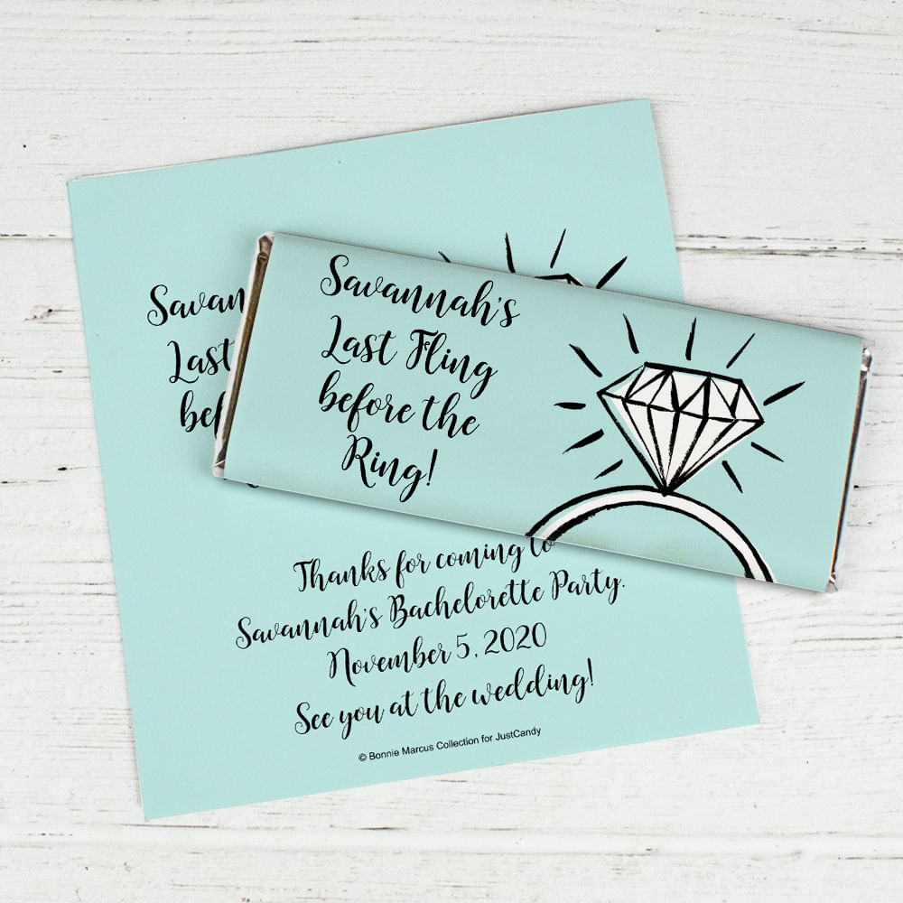 Bonnie Marcus Collection Personalized Chocolate Bar Wrappers Chocolate ...