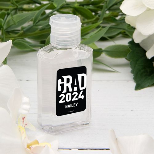 Personalized Graduation Grad Hand Sanitizer 2 fl. oz Bottle