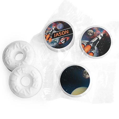 Personalized Birthday Space Blast Life Savers Mints