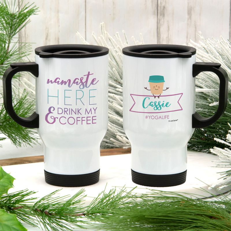 personalised metal mugs coffee travel cup custom logo gifts