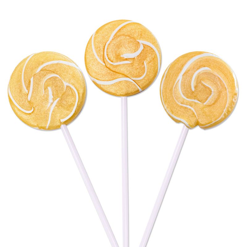 Gold Lollipops: Luxurious lollipops made with edible gold