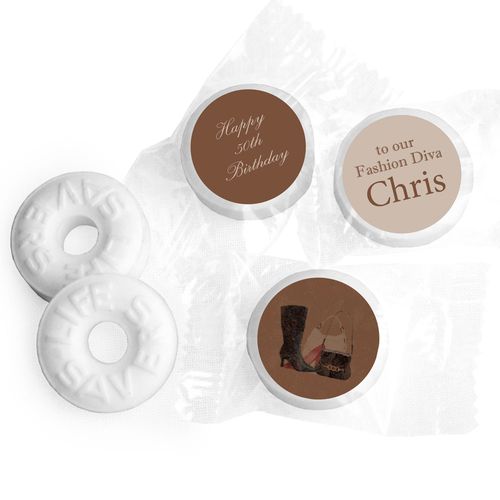 Birthday Personalized Life Savers Mints Fashion Diva