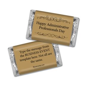 Personalized Administrative Professionals Day You Deserve It Hershey's Miniature Wrappers Only