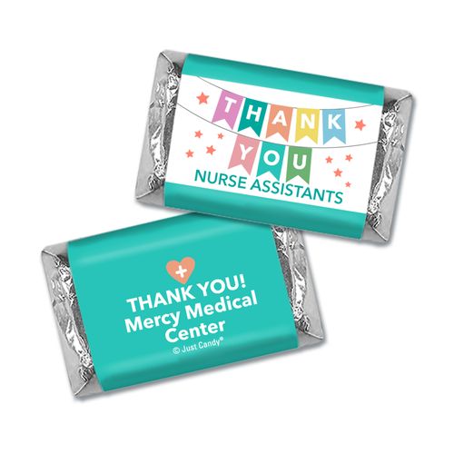 Personalized Nurse Appreciation Thank You CNA Mini Wrappers