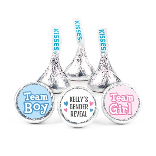 Personalized Bonnie Marcus Baby Shower Boy or Girl Hershey's Kisses