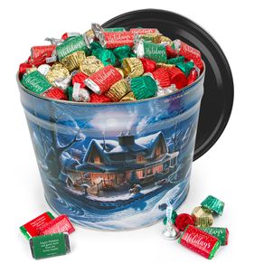 Personalized First Homecoming 8 lb Hershey's Holiday Mix Tin