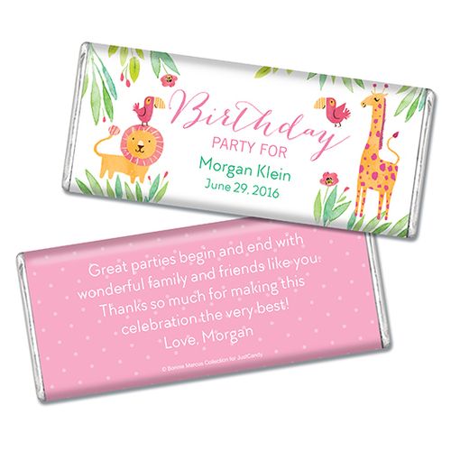 Bonnie Marcus Collection Personalized Chocolate Bar Wrappers