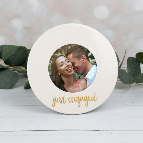 Just Engaged Picture Frame