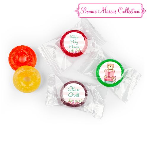 Bonnie Marcus Story Time Baby Shower Stickers - Custom LifeSavers 5 Flavor Hard Candy (300 Pack)