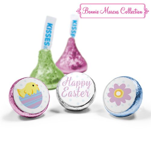 Bonnie Marcus Collection Easter Purple Flowers Hershey's Kisses