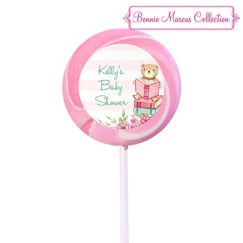 Bonnie Marcus Collection Personalized Small Swirly Pop - Favors Story Time (24 Pack)