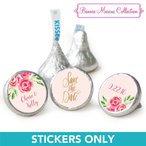 Wedding 3/4" Stickers (108 Stickers)