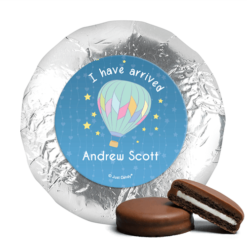 Personalized Boy Birth Announcement I Have Arrived Milk Chocolate Covered Oreos