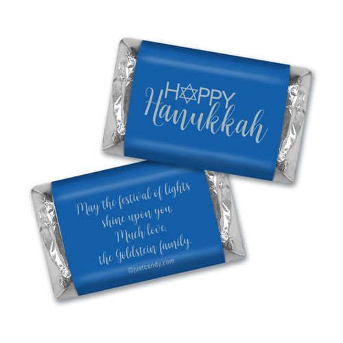 Personalized Hanukkah Hershey's Miniatures