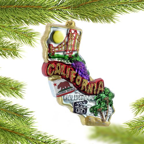 California Ornament