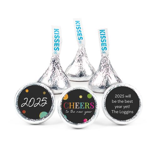 Personalized New Year's Eve Cheers Hershey's Kisses