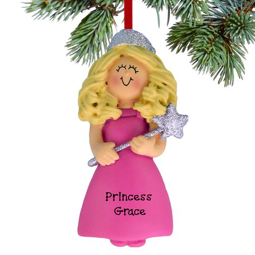 Glitter Princess Ornament