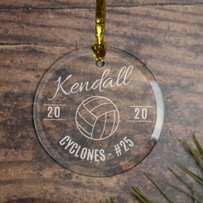 Volleyball Ornament