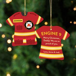 Best Firefighter Ornament
