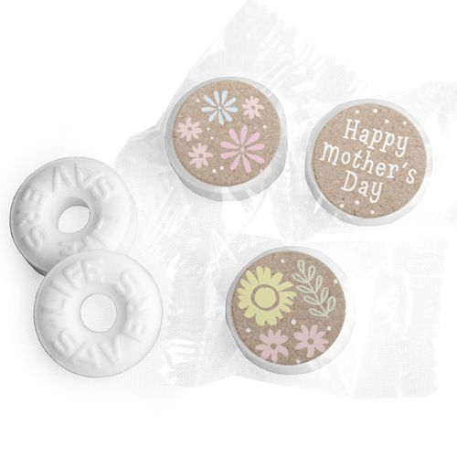 Mother's Day Pastel Flowers Life Savers Mints