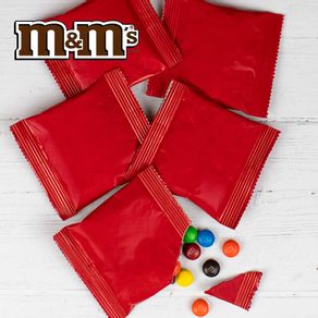 M&Ms Milk Chocolate Candies - Red Treat Pack