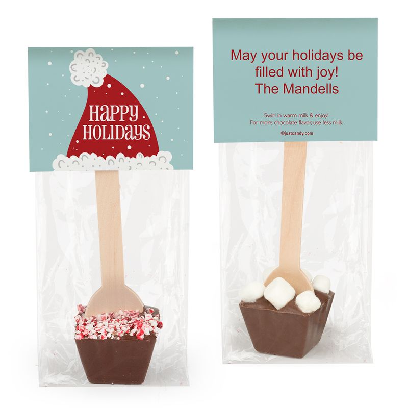 Happy Holidays Cocoa & Cake Appreciate Spooner Mug Gift Set