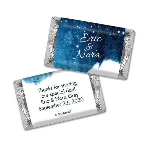 Personalized Wedding Hershey's Miniatures Wrappers Magical Evening