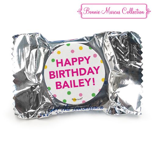 Personalized Bonnie Marcus Tropical Birthday York Peppermint Patties