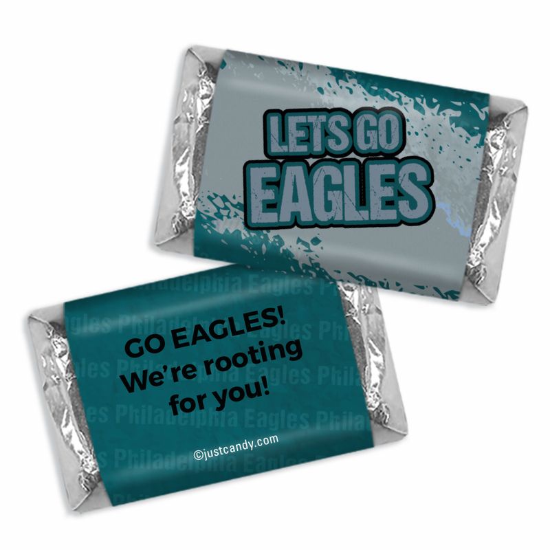 Lets Go Eagles Deluxe Candy Buffet - Personalized Candy Wrappers, Custom  Candy & Personalized Chocolate Bars