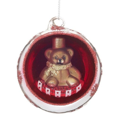 Ornament in an Ornament - Teddy Bear Ornament