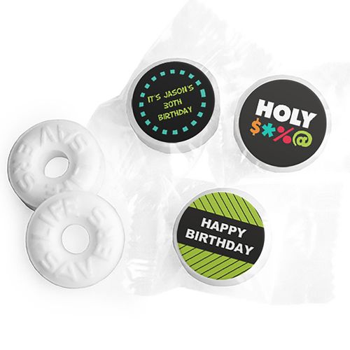 Personalized Birthday Bleep Life Savers Mints