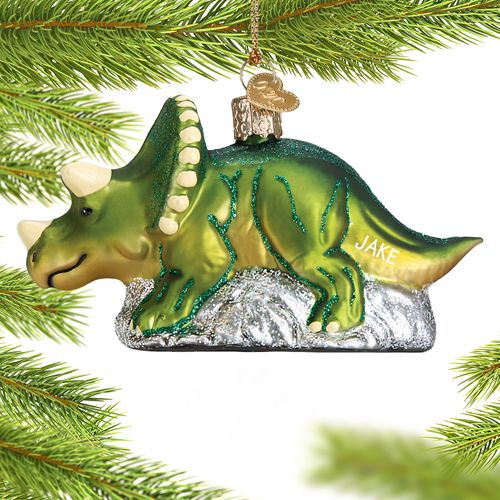 Triceratops Ornament