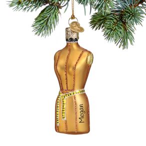 Dress Form Ornament