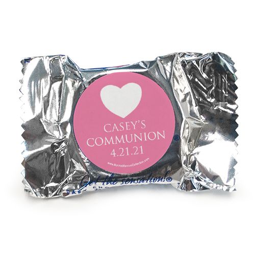Personalized Girl First Communion Religious Symbols York Peppermint Patties