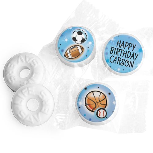 Personalized Bonnie Marcus Birthday Airbrush Athletics Life Savers Mints