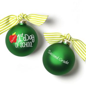 First Day of School Ornament