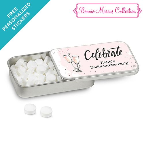 Bonnie Marcus Collection Personalized Mint Tin The Bubbly Custom Bachelorette Party