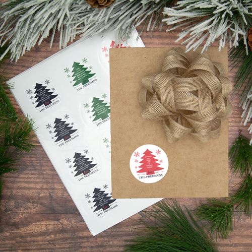 Personalized Write Your Own Tree Labels (72 Pack)